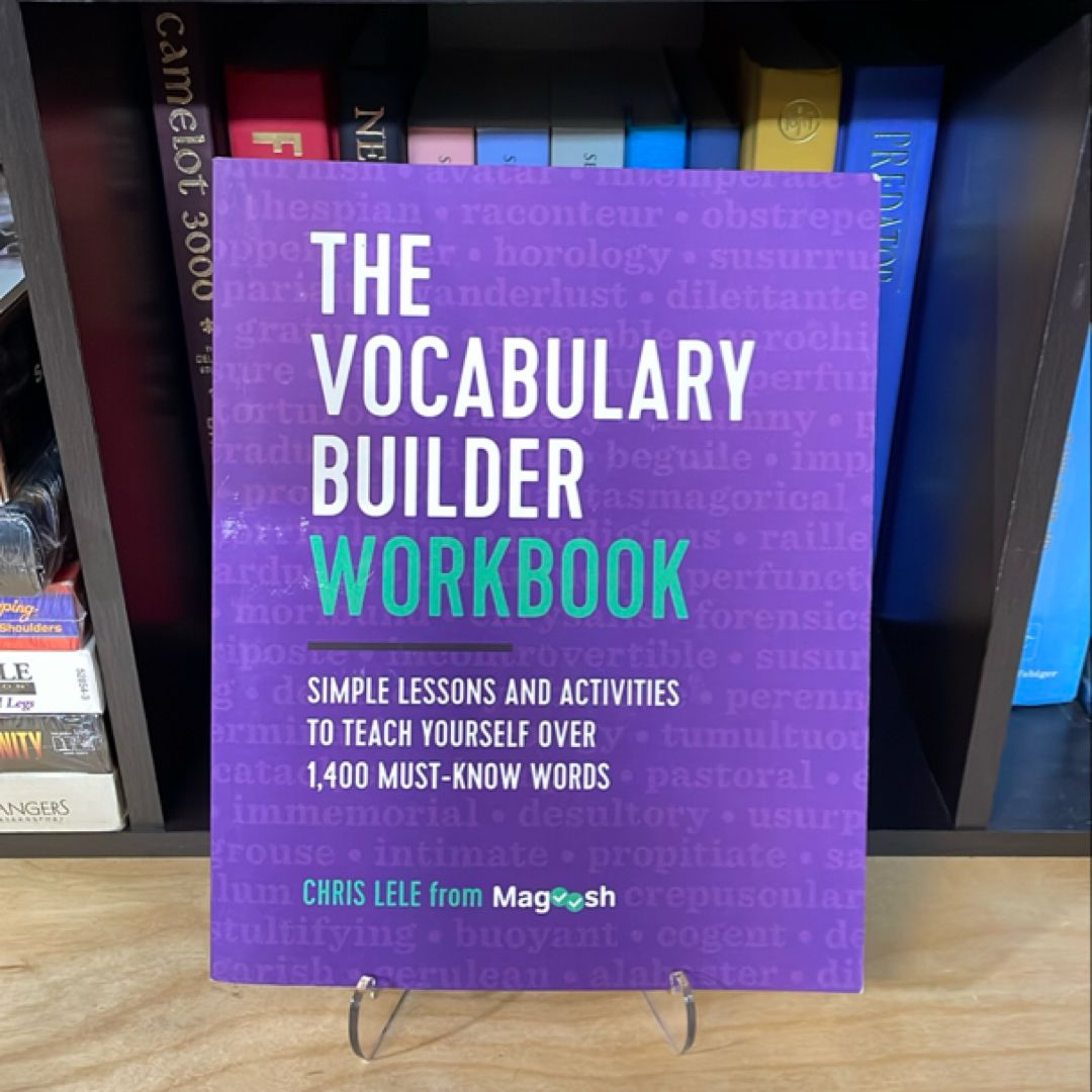 The Vocabulary Builder Workbook by Chris Lele, Magoosh