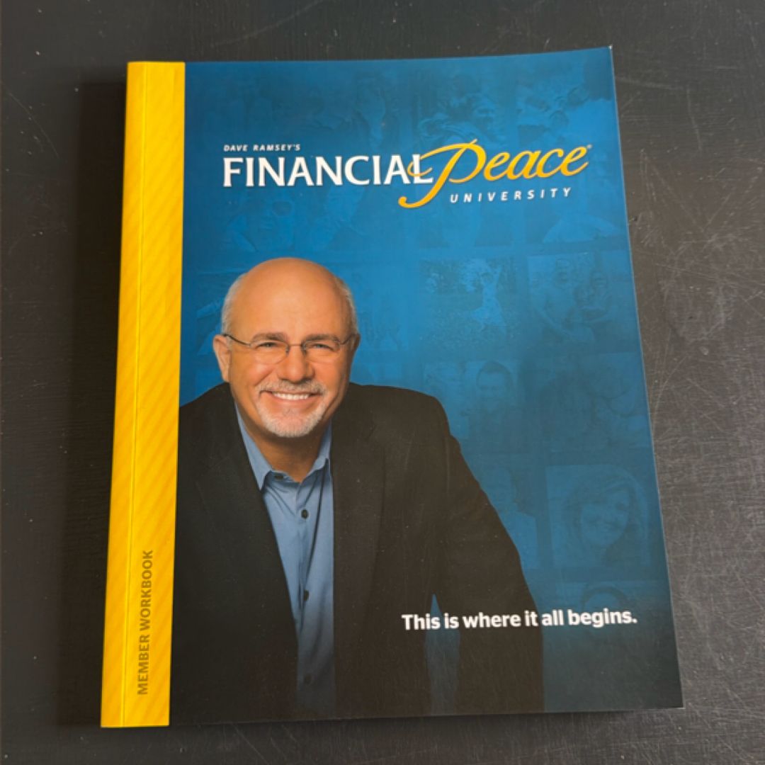 Dave Ramsey's Financial Peace University Member Workbook