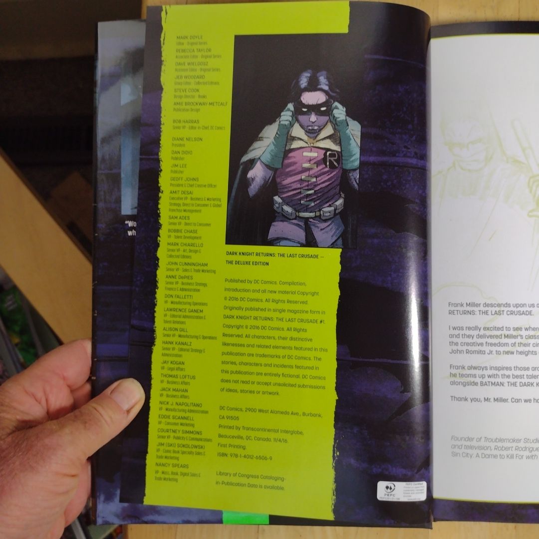 The Dark Knight Returns: the Last Crusade