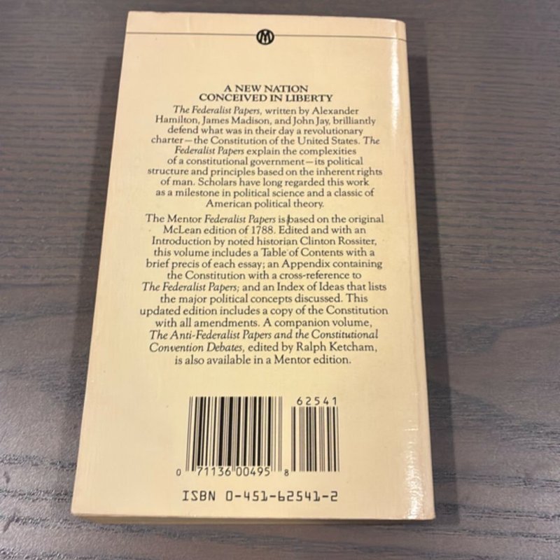 The Federalist Papers