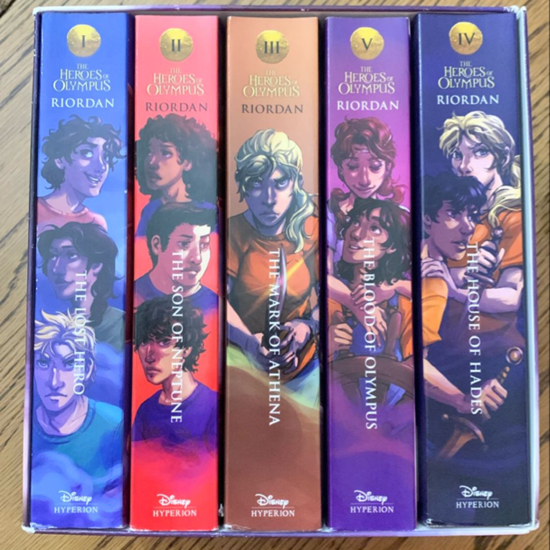 The Heroes of Olympus Paperback Boxed Set | PangoBooks