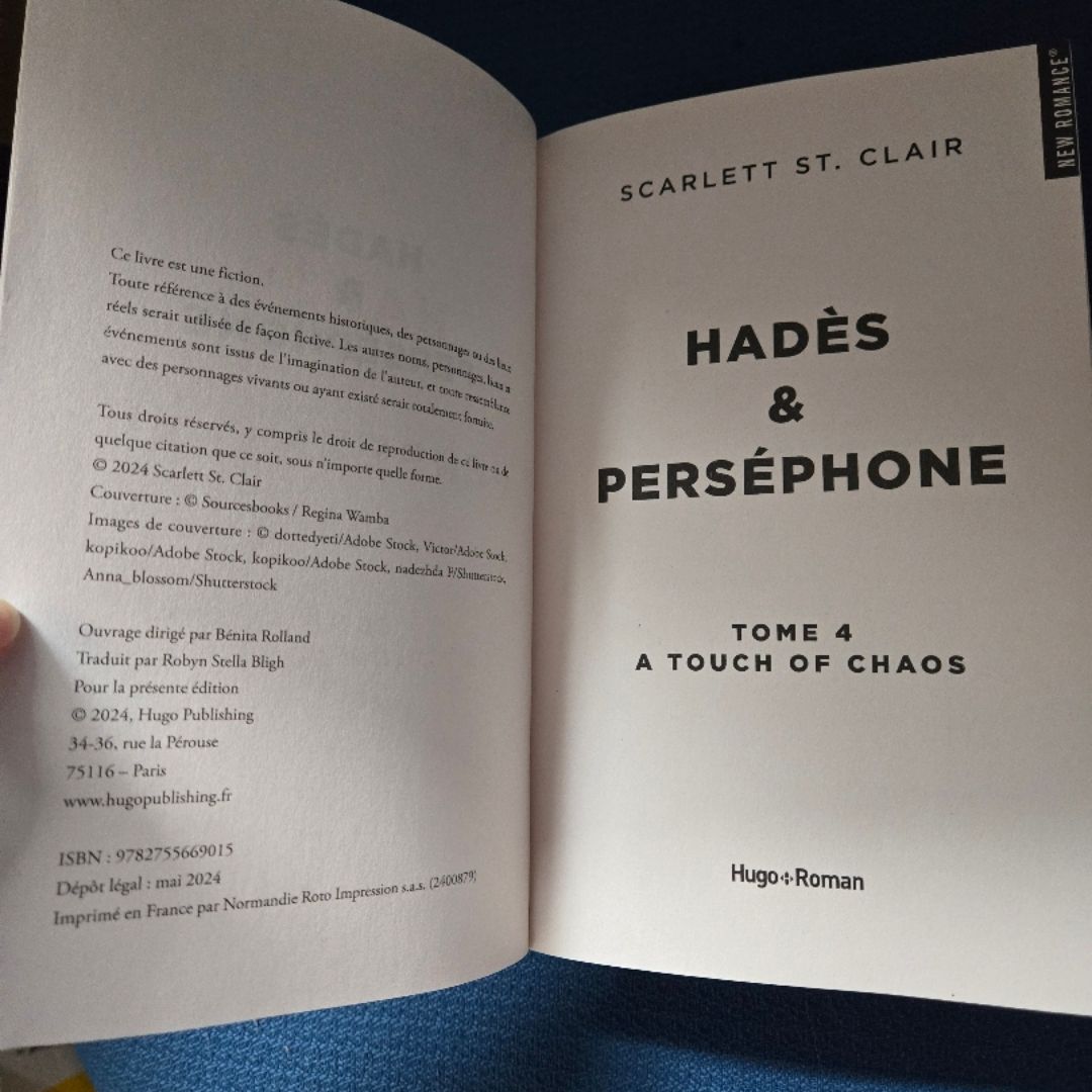 Hadès et Perséphone - Tome 04: A touch of Chaos