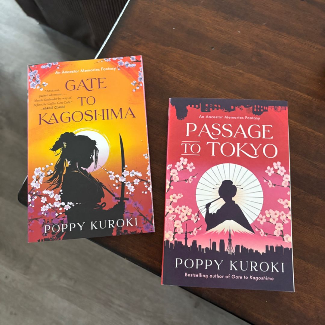 Passage to Tokyo AND Gate To Kagoshima *sprayed edges!*