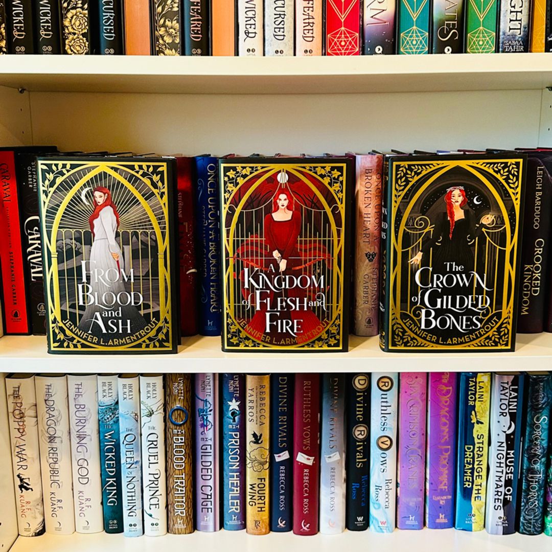 Fairyloot From Blood and Ash, Kingdom of flesh and Fire, The Crown of gilded bones 