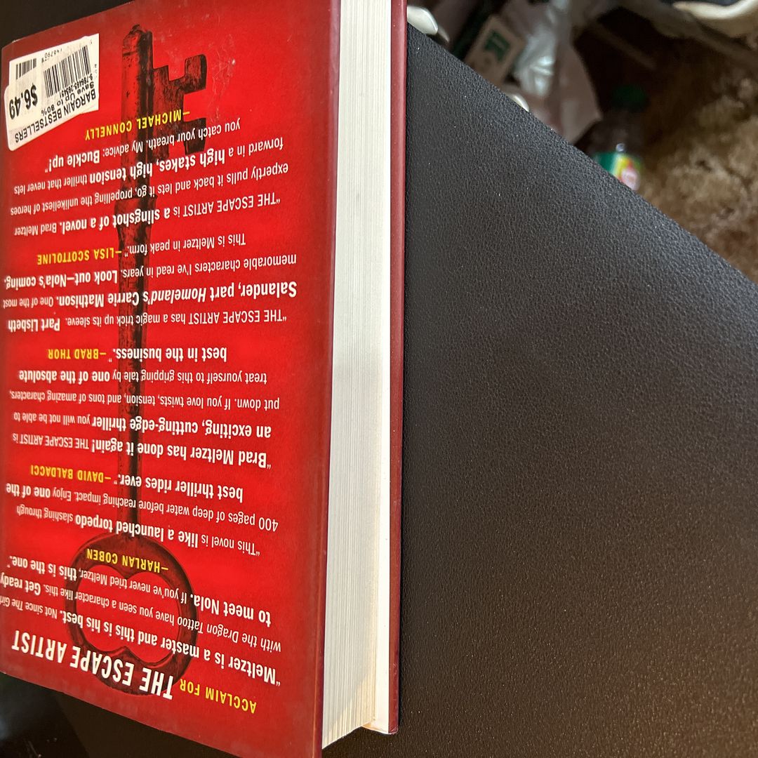 The Escape Artist (Like New Hardcover)