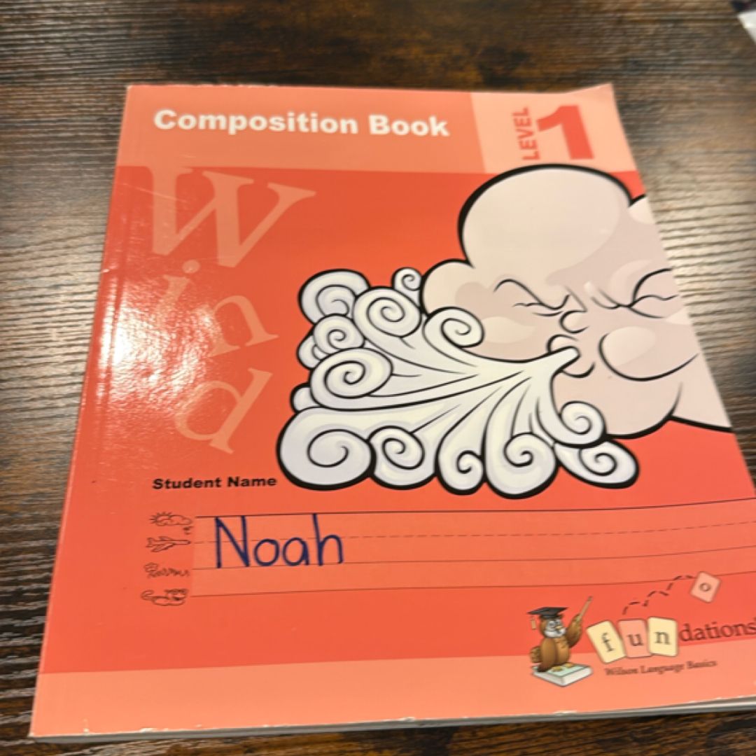 Fundations Student Composition Book 1 Second Edition