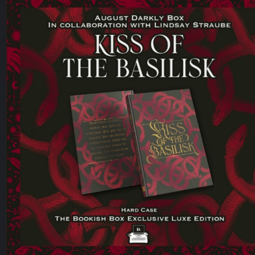 Bookish Box *SIGNED* Kiss of the Basilisk by Lindsay Straube,