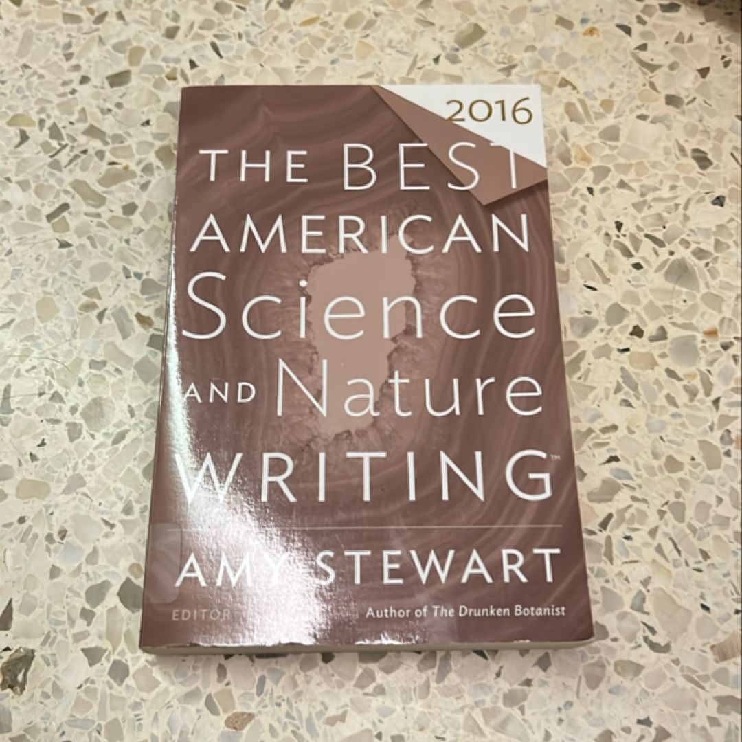 The Best American Science and Nature Writing 2016