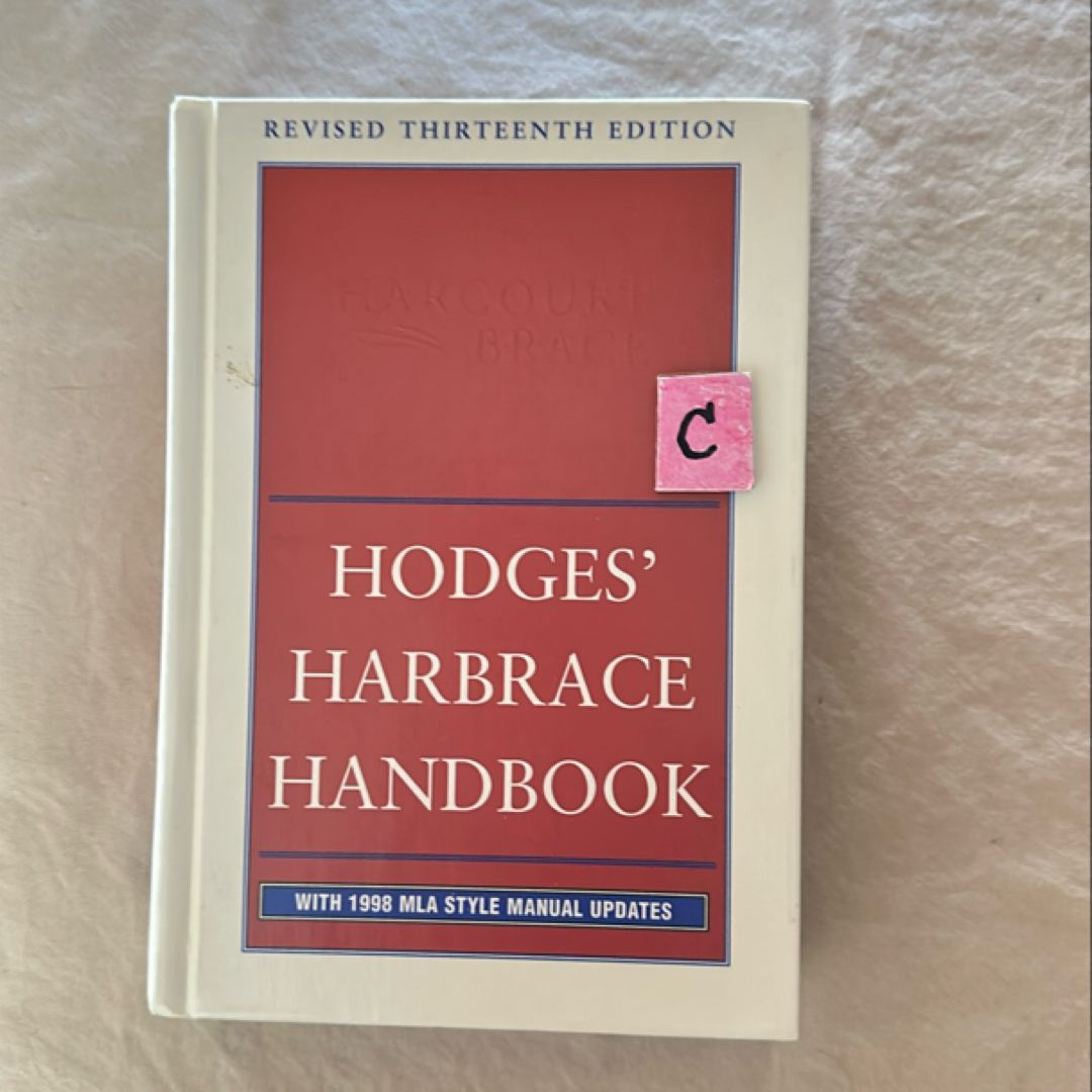 The Hodges Harbrace Handbook by Cheryl Glenn, Loretta Gray