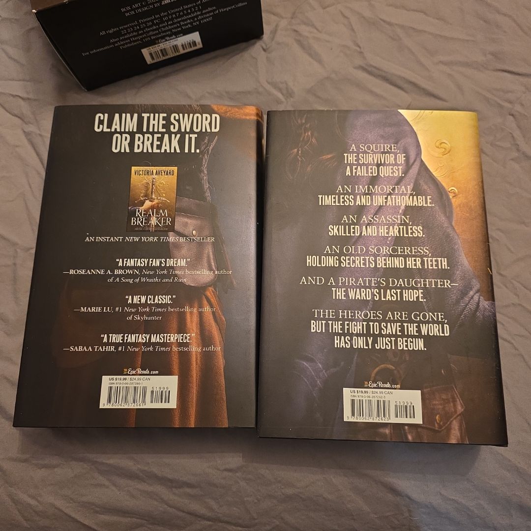 Realm Breaker 2-Book Hardcover Box Set