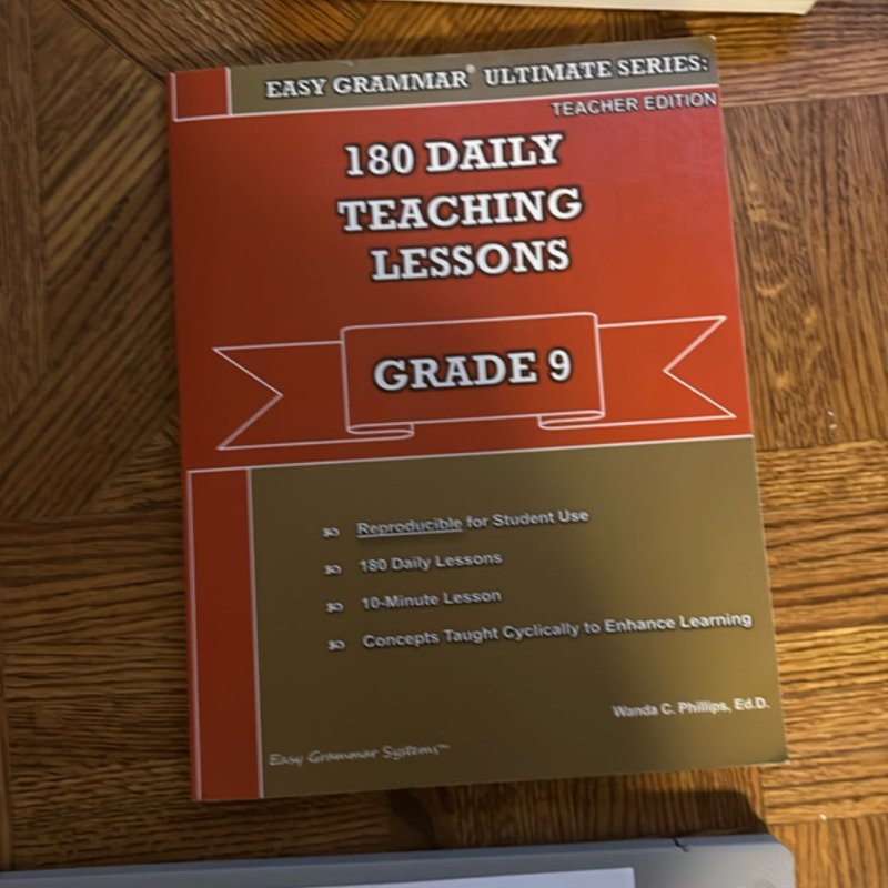 180 Daily Teaching Lessons - Grade 9 by Wanda C. Phillips