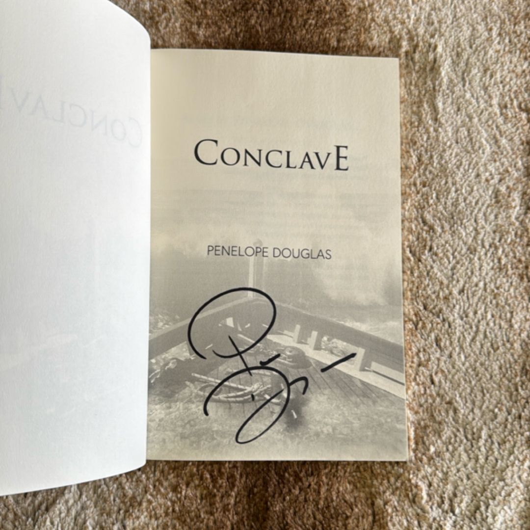 Conclave *HAND SIGNED* *Out Of Print*