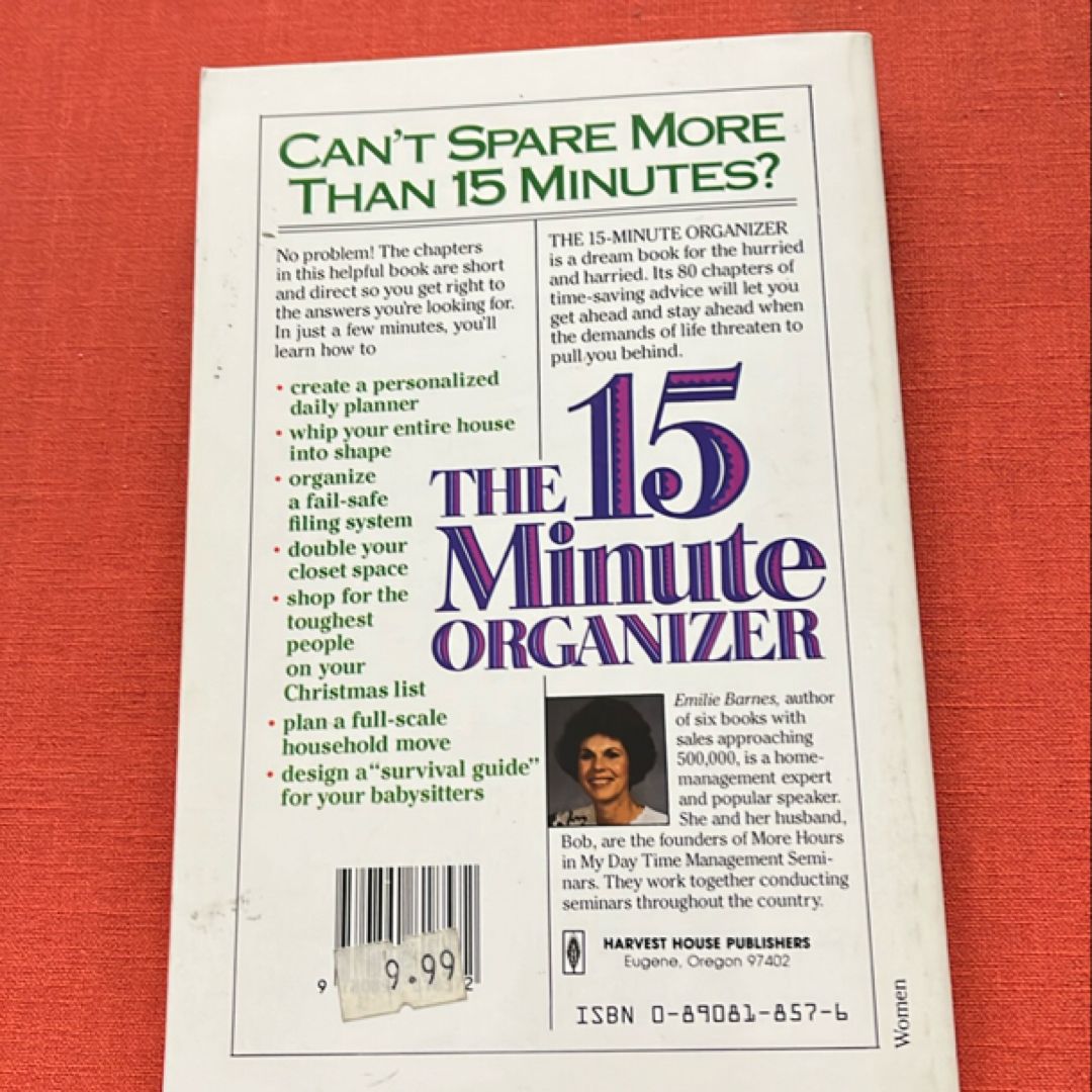 The 15-Minute Organizer