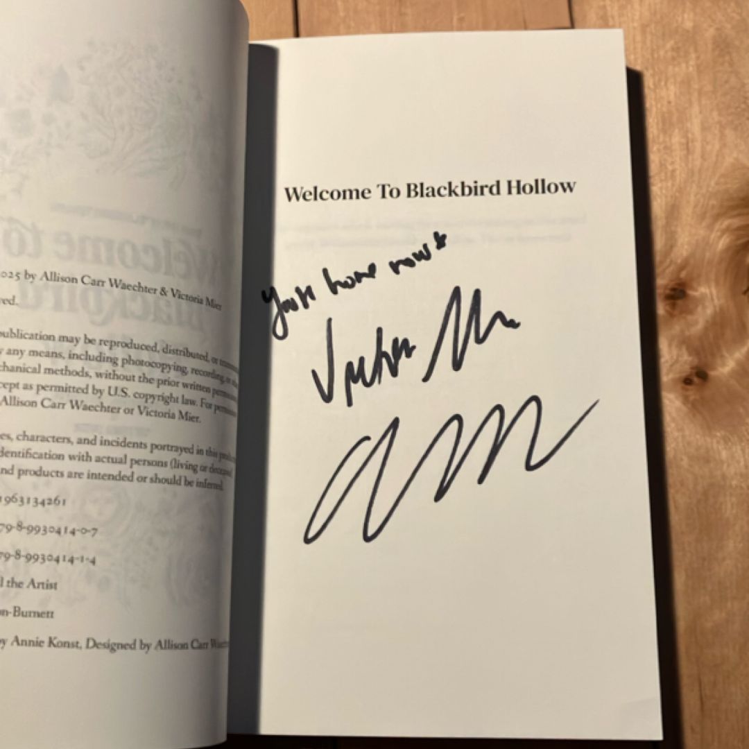 Welcome to Blackbird Hollow