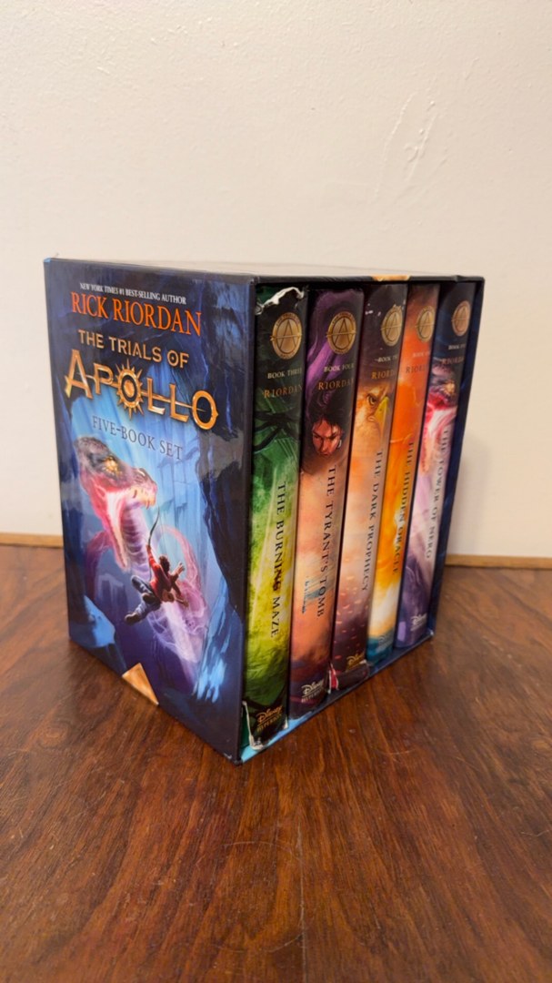 Trials of Apollo, the 5-Book Hardcover Boxed Set