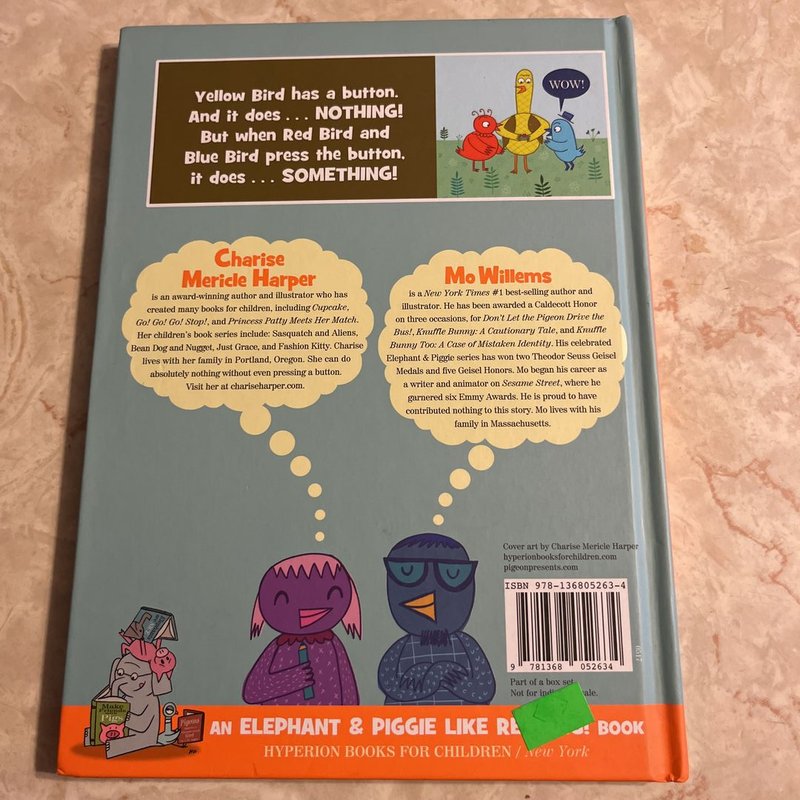 The Good for Nothing Button (An Elephant and Piggy Like Reading Book)