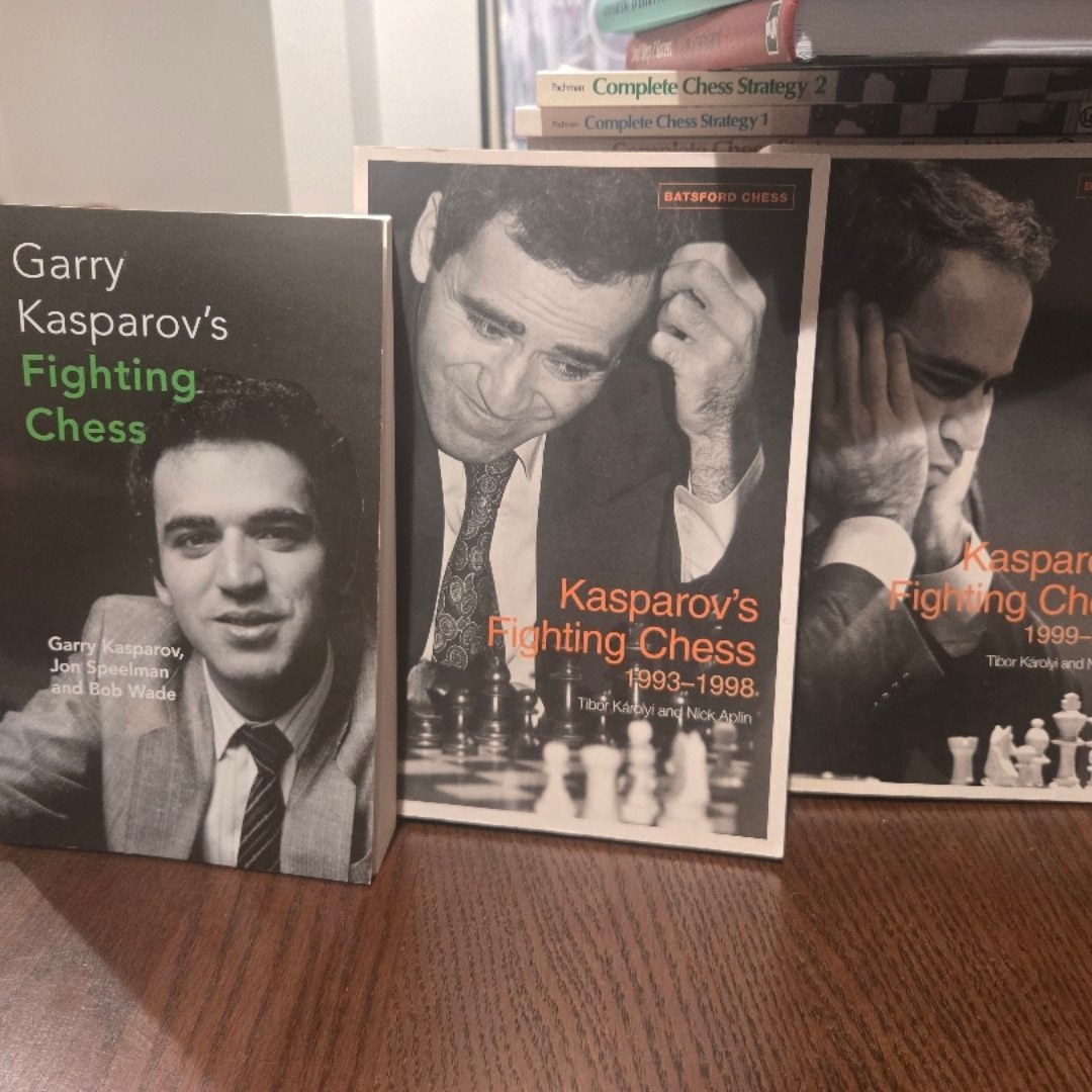 Complete Coverage of Kasparov's Chess career 3 Volums