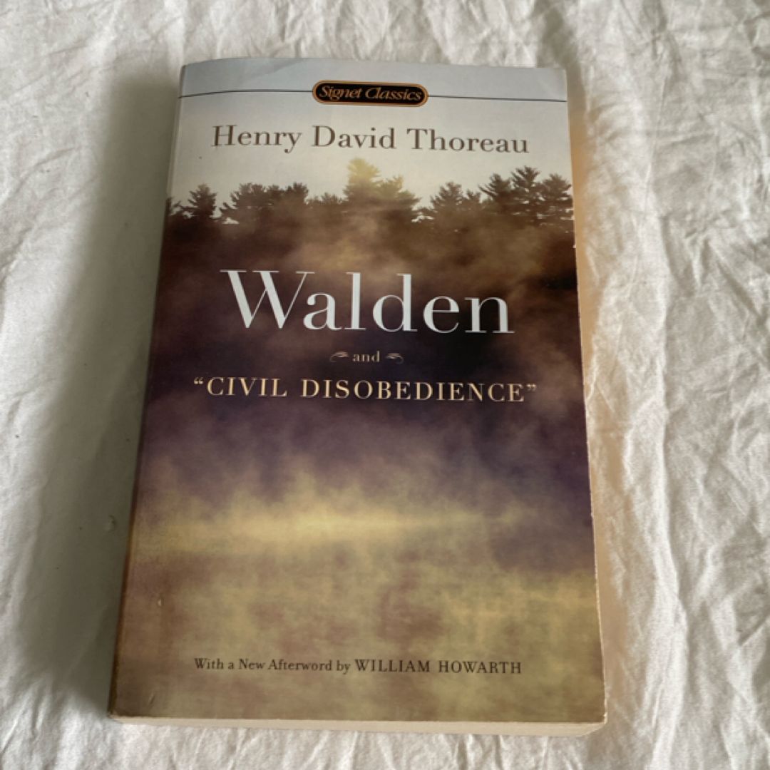 Walden and Civil Disobedience