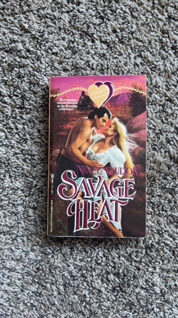 Savage Heat (vintage zebra heartfire clinch)
