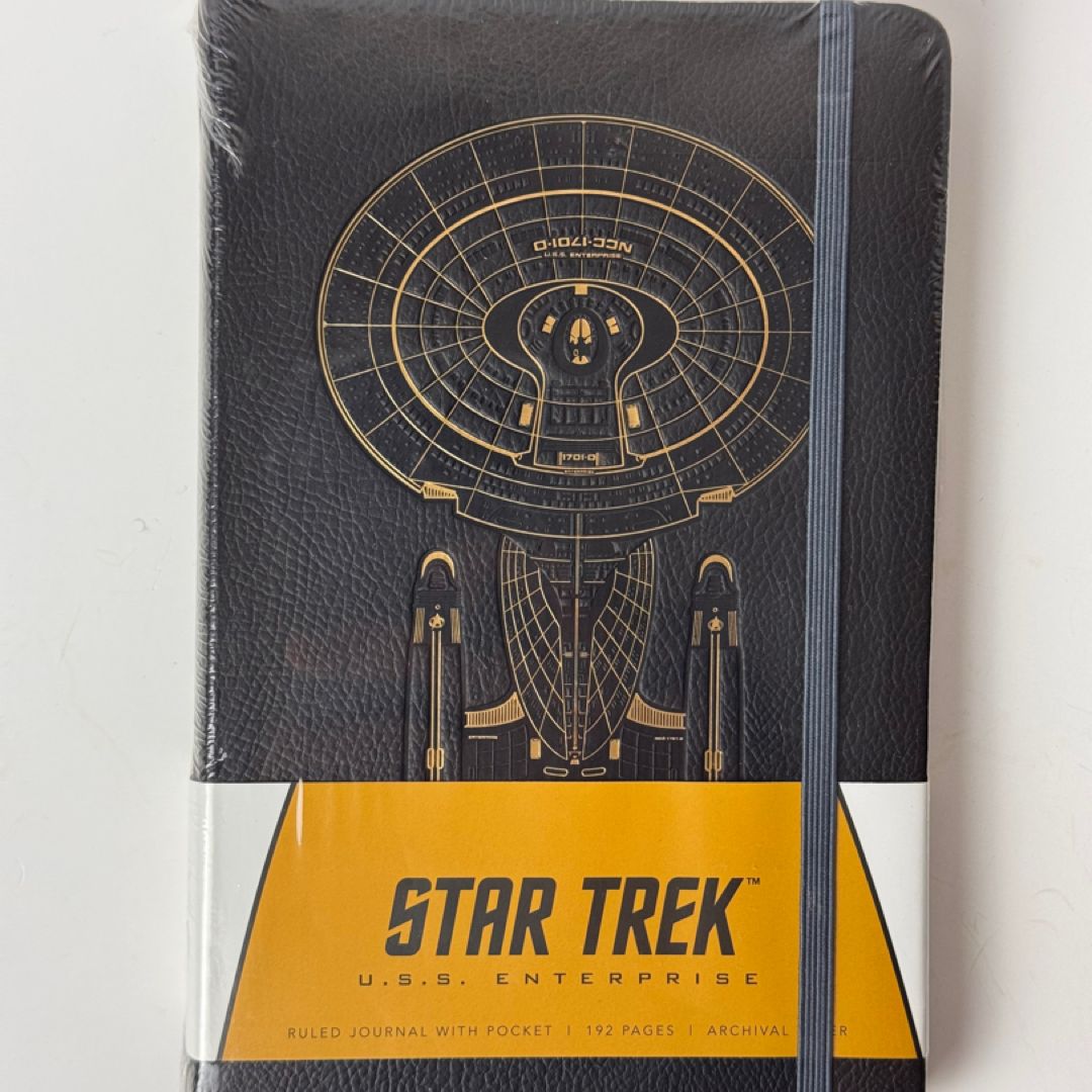 Star Trek Hardcover Ruled Journal