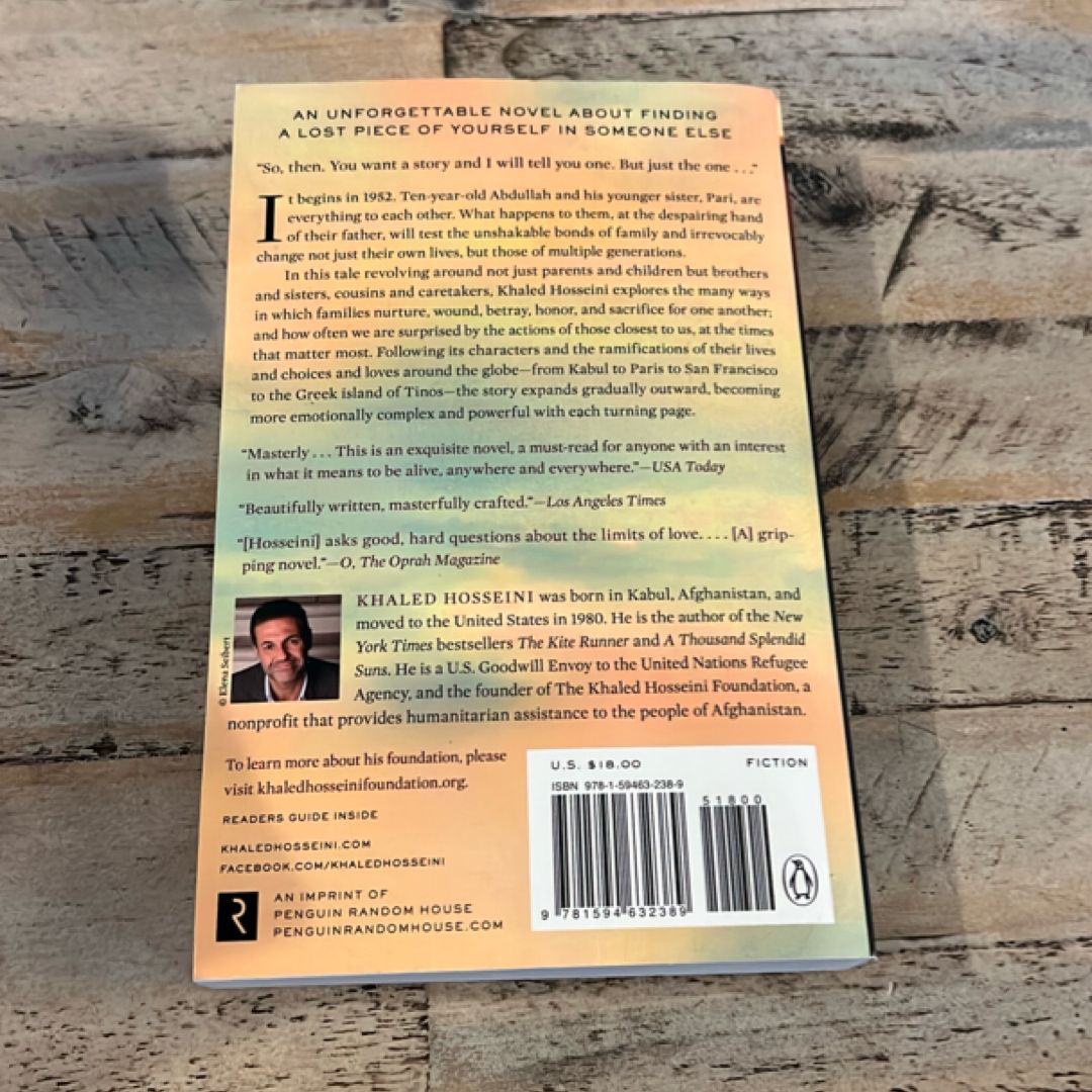 And the Mountains Echoed