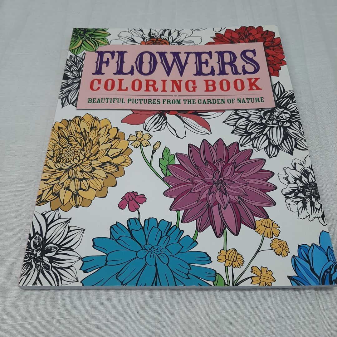 Flowers Coloring Book