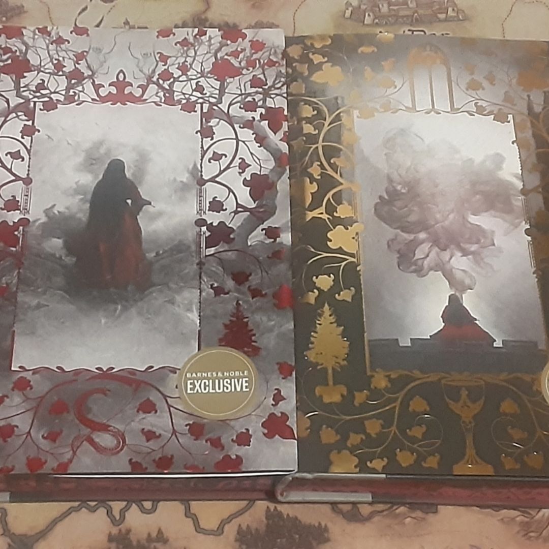 Two Twisted Crowns & One Dark Window Barnes and Noble exclusive sprayed edges hardcover set