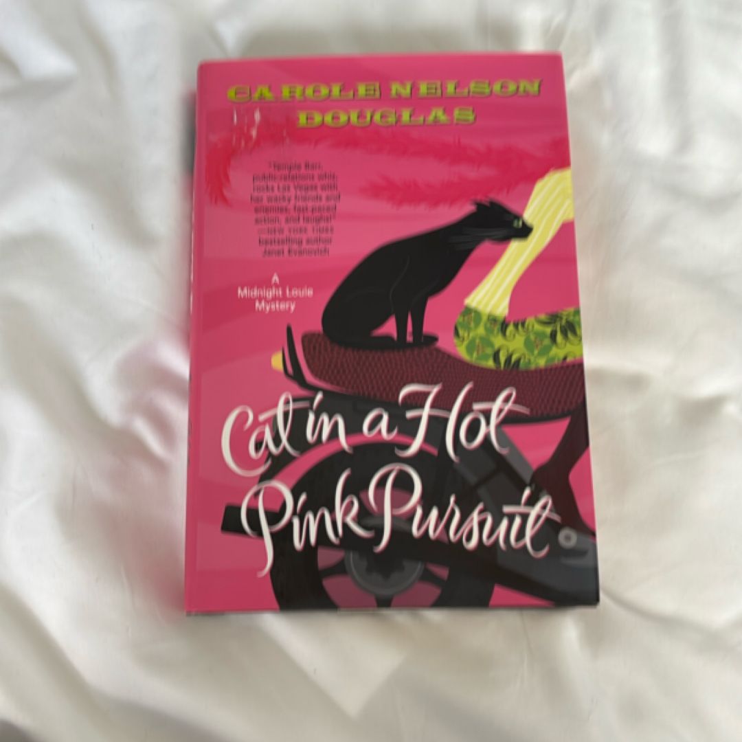 Cat in a Hot Pink Pursuit