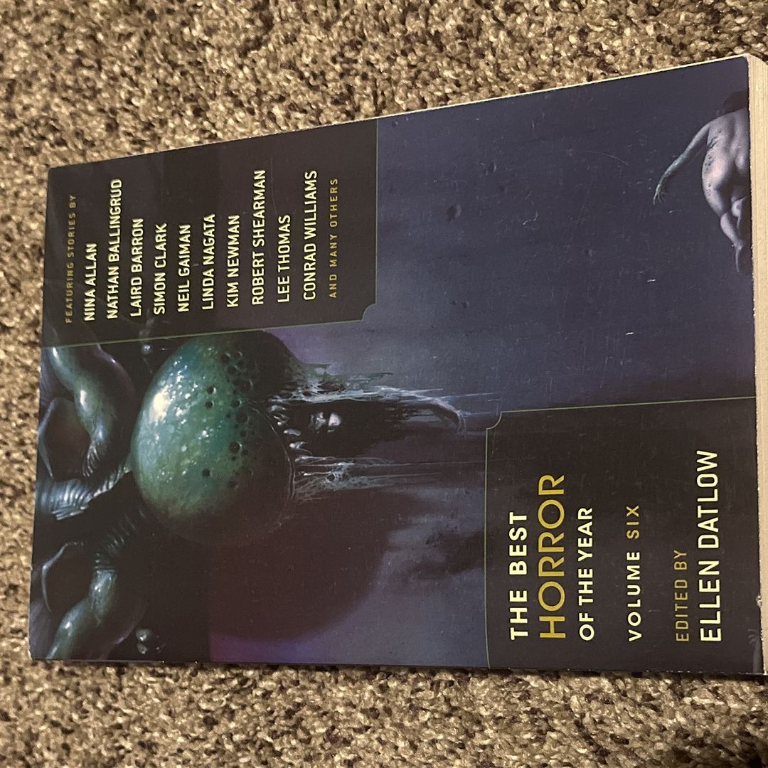 The Best Horror of the Year, Volume Six