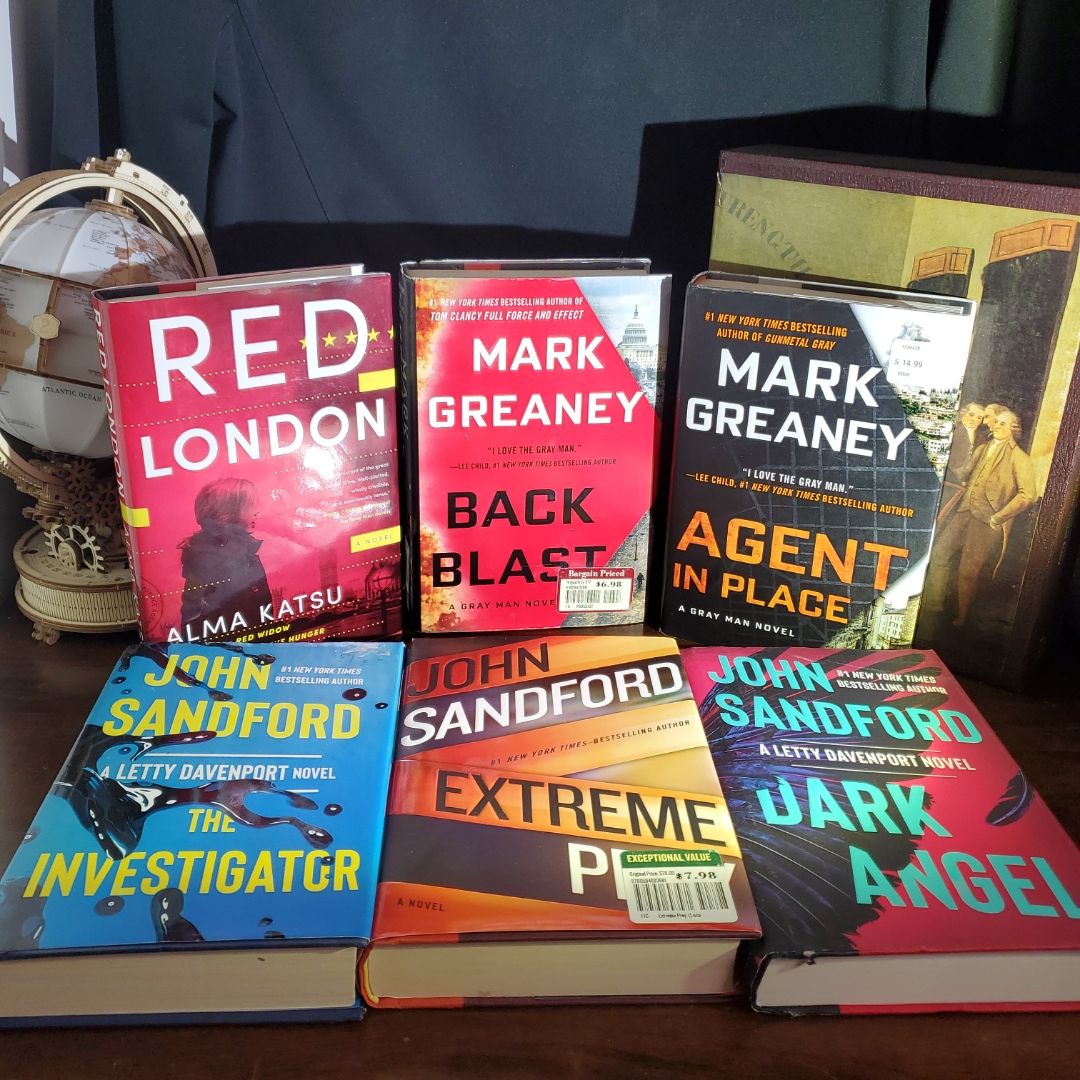 6 Action Adventure Suspense Novels 