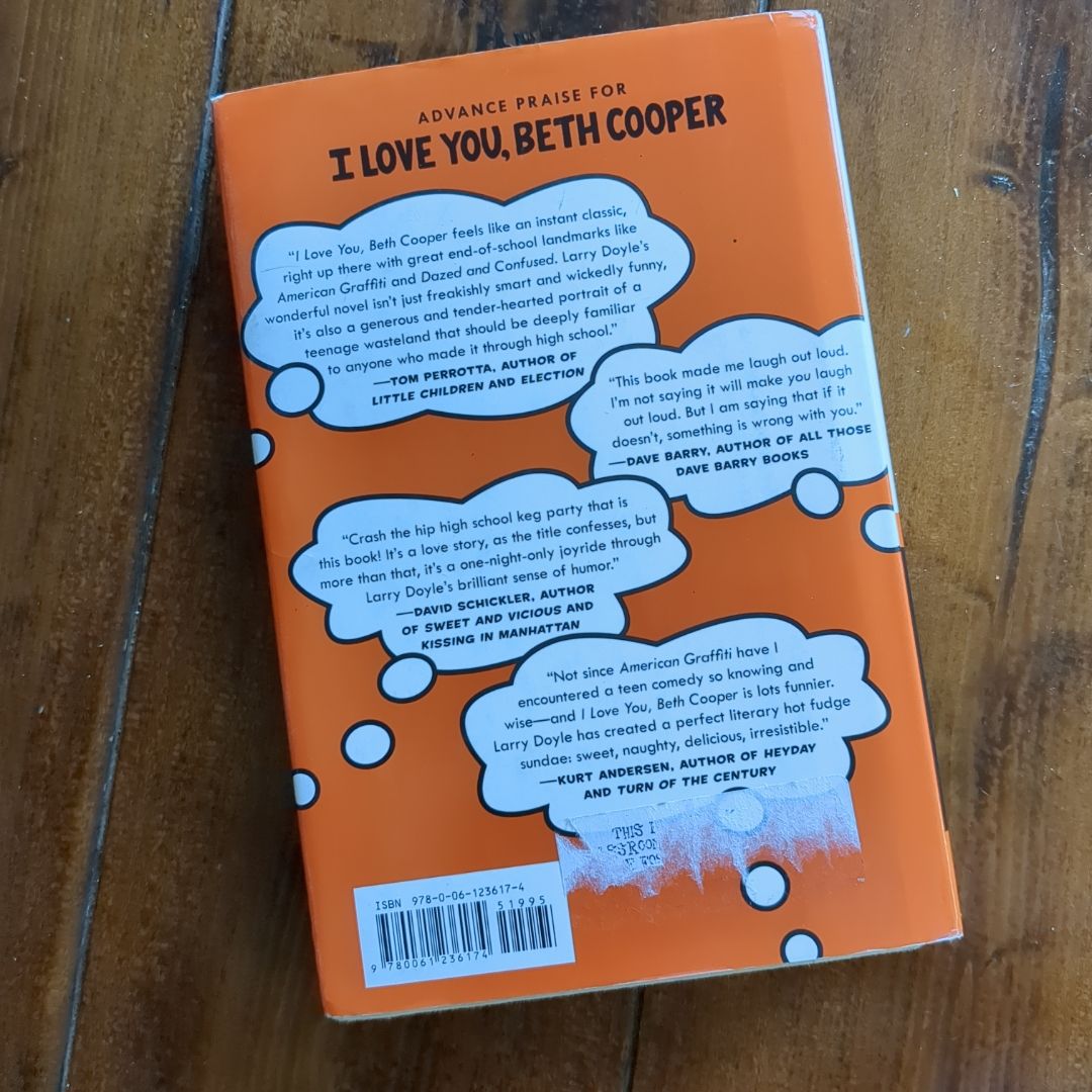 I Love You, Beth Cooper