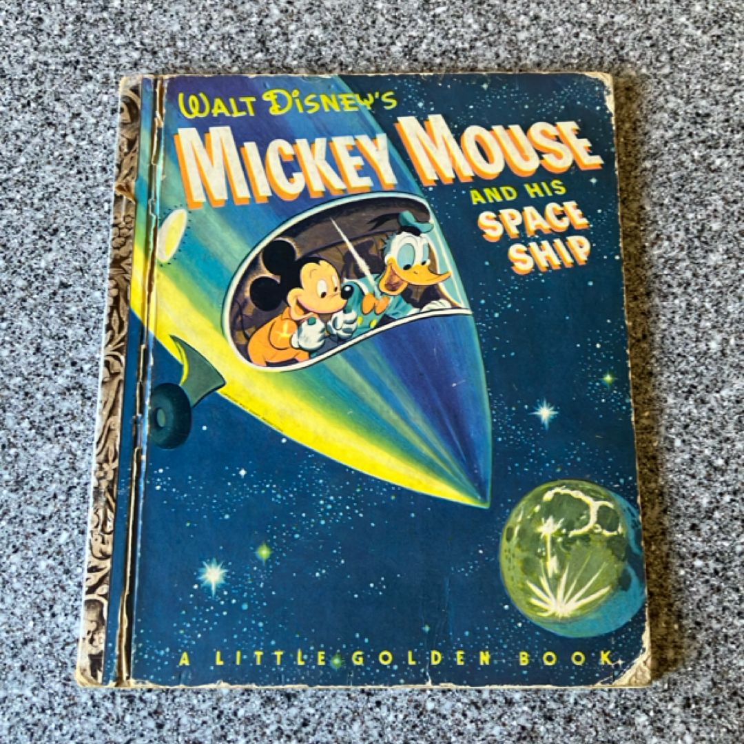 Mickey Mouse and His Space Ship