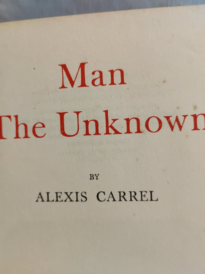 Man the Unknown 