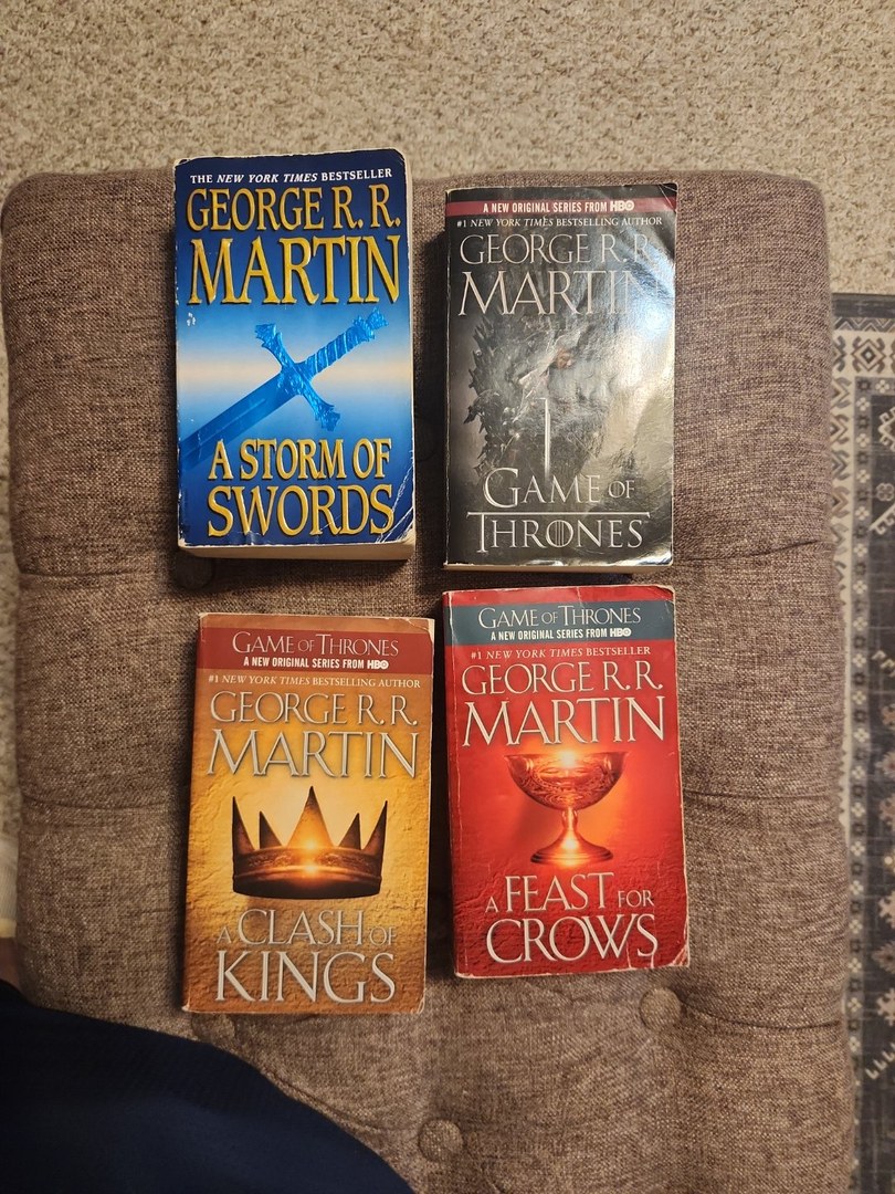 George R. R. Martin  Lot of 4 Game of Thrones Paperback  Books