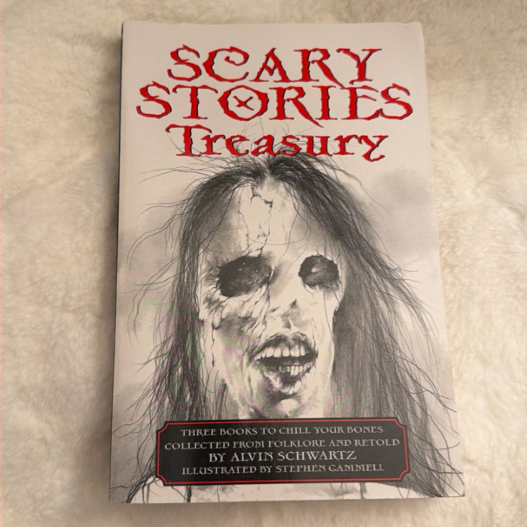 Scary Stories Treasury Three Books to Chill Your Bones