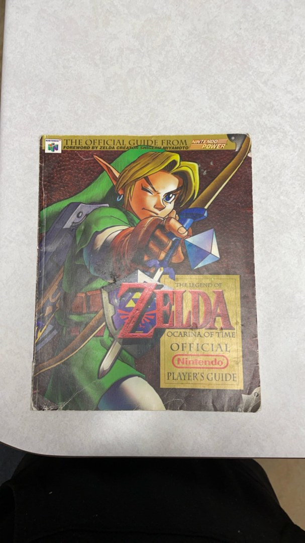 The legend of Zelda ocarina of Time official Nintendo players guide