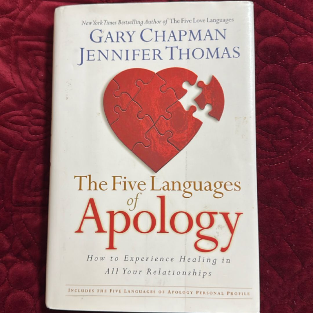 The Five Languages of Apology