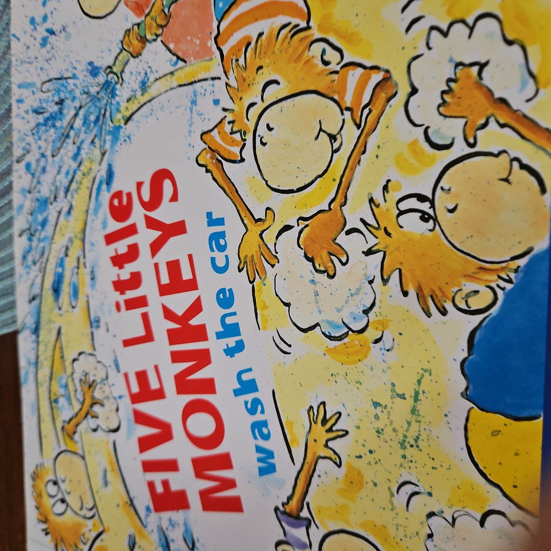 Five Little Monkeys Wash the Car