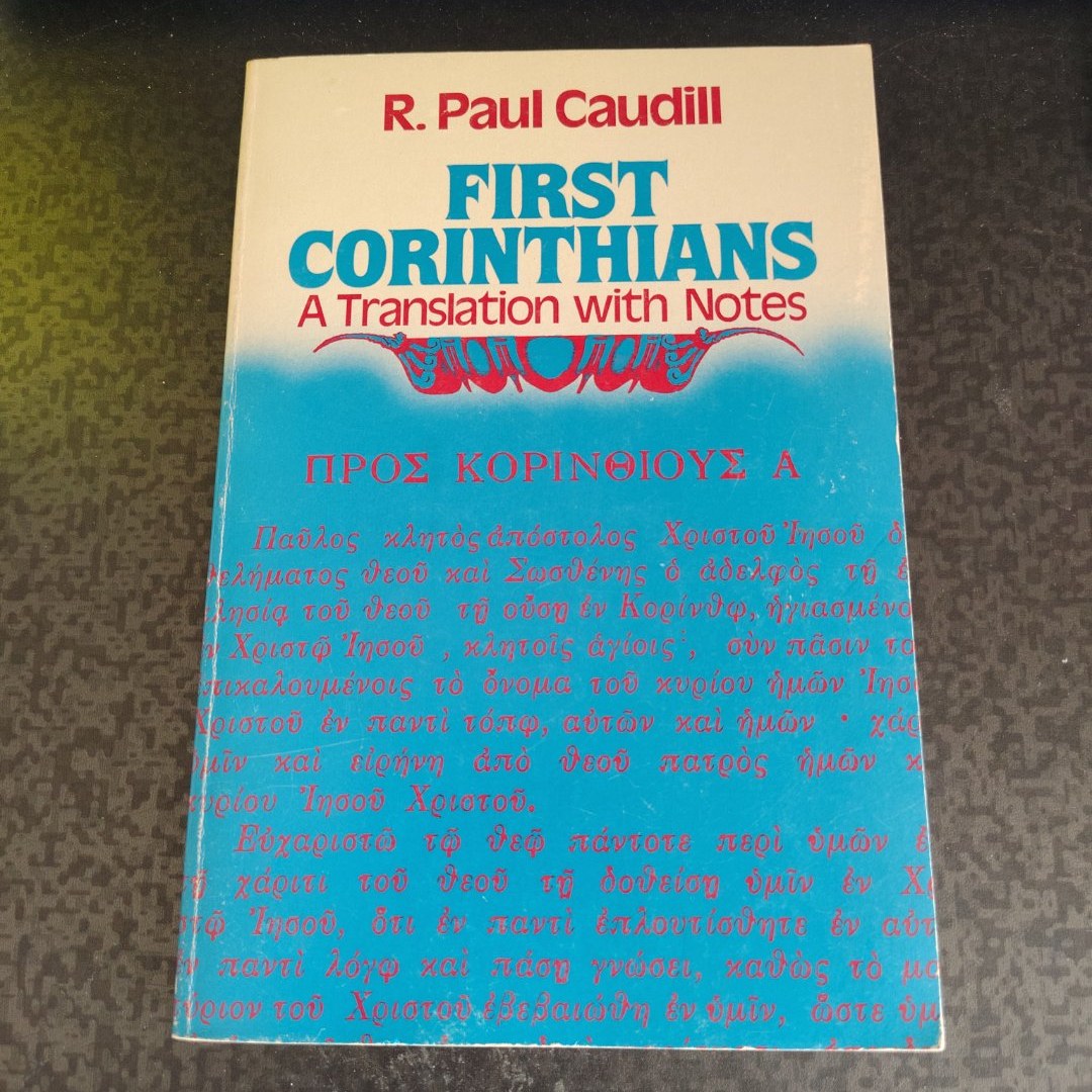 First Corinthians