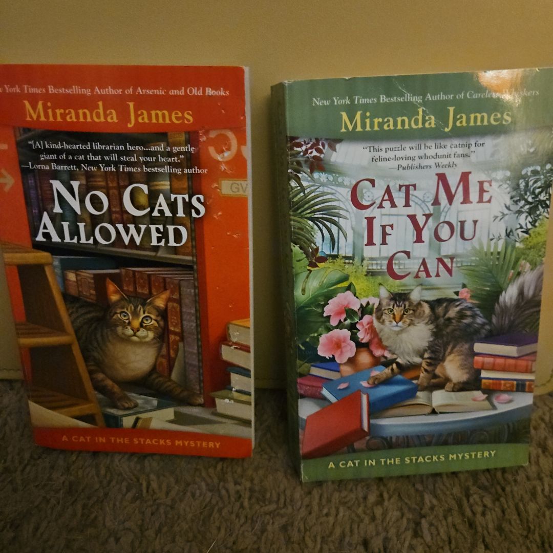Miranda James Cat Mystery series, set of 2