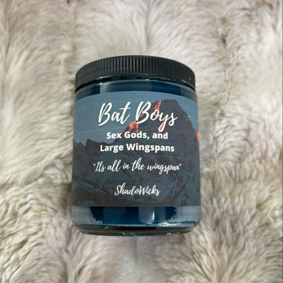 Bat Boys Candle