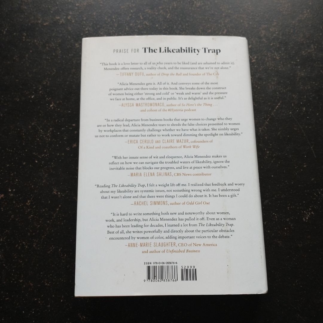 The Likeability Trap by Alicia Menendez