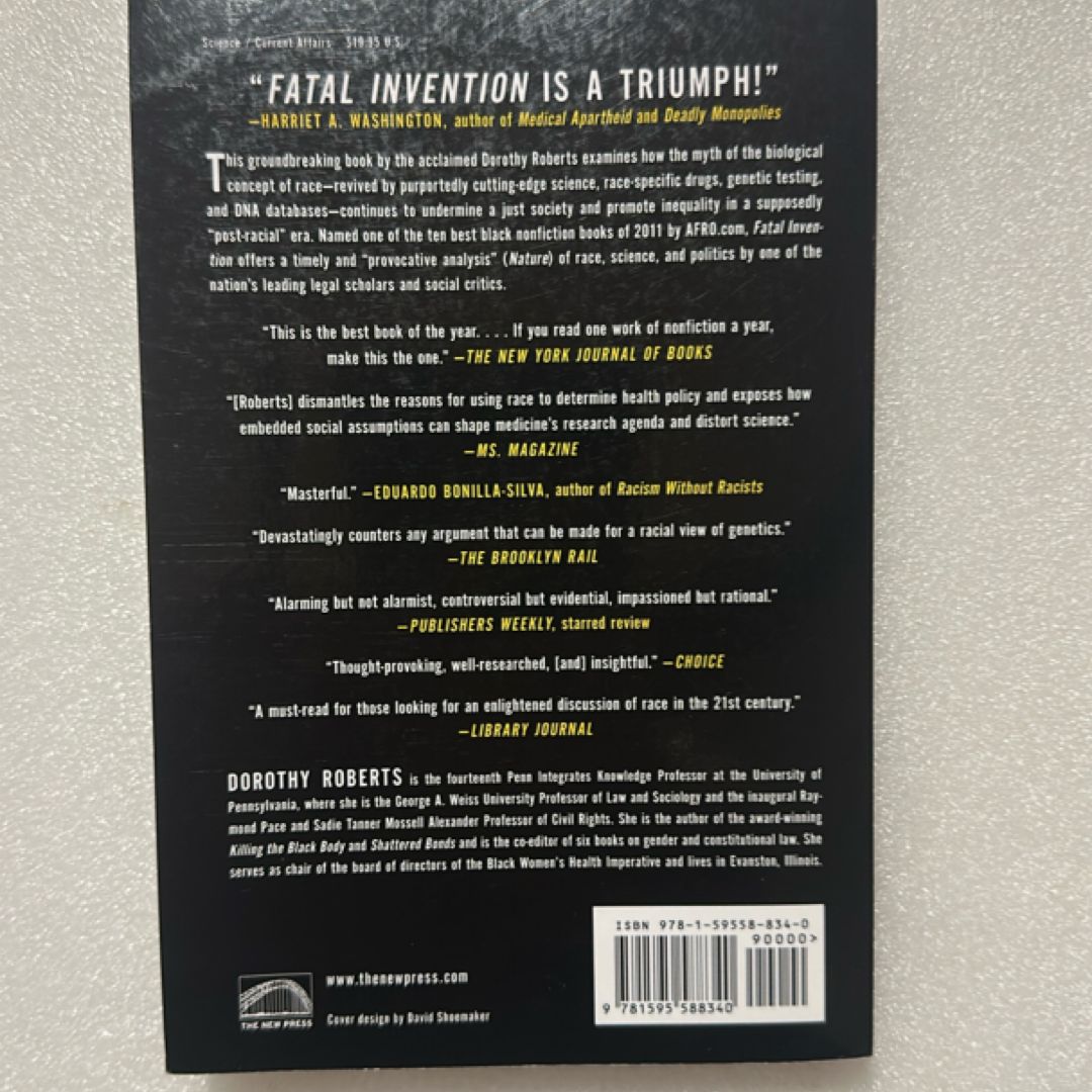 Fatal Invention by Dorothy Roberts