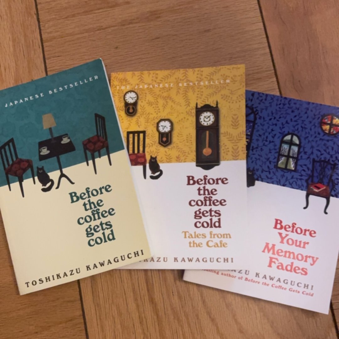 Toshikazu Kawaguchi 3 Books Collection Set [Before the Coffee Gets Cold; Tales from the Cafe & Before Your Memory Fades]