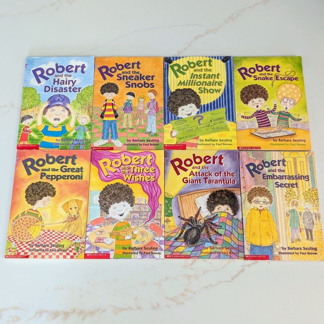 Robert Books Bundle of 8 by Barbara Seuling; Illustrated by Paul Brewer ...