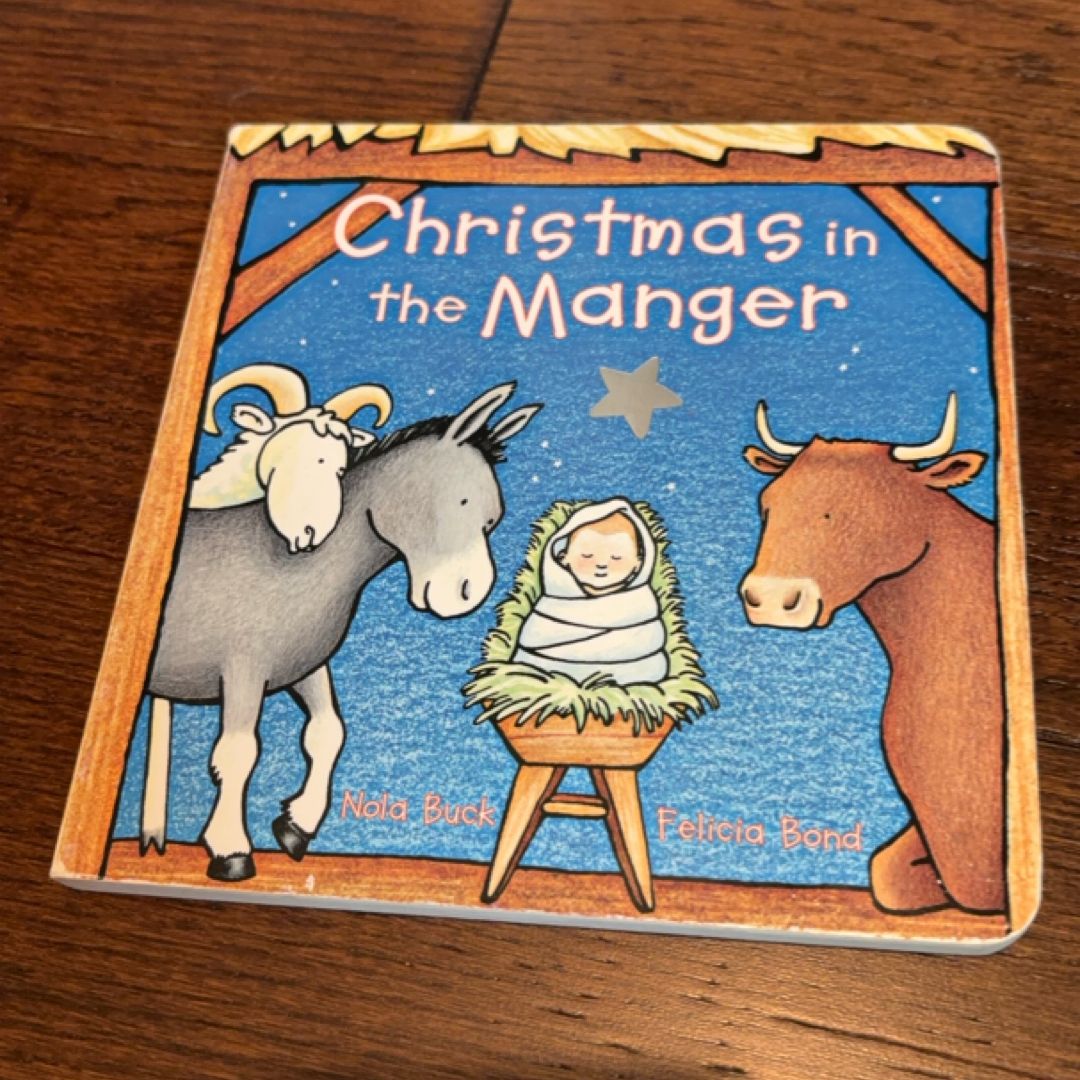 Christmas in the Manger Board Book