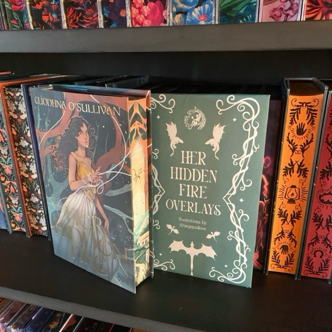 Fairyloot Her Hidden Fire by Cliodhna O’sullivan! New! Overlays!