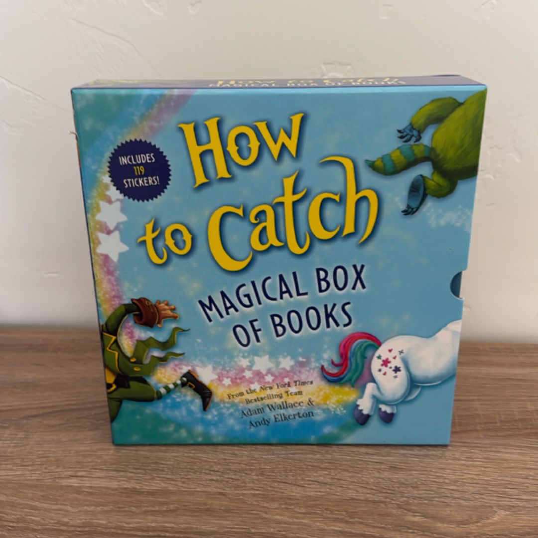 How To Catch A: 6 Book Set (Monster, Elf, Mermaid, Leprechaun, Unicorn, Dinosaur) Hardcover