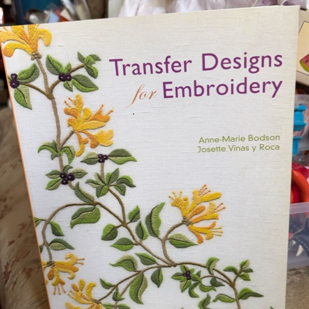 Transfer Designs for Embroidery
