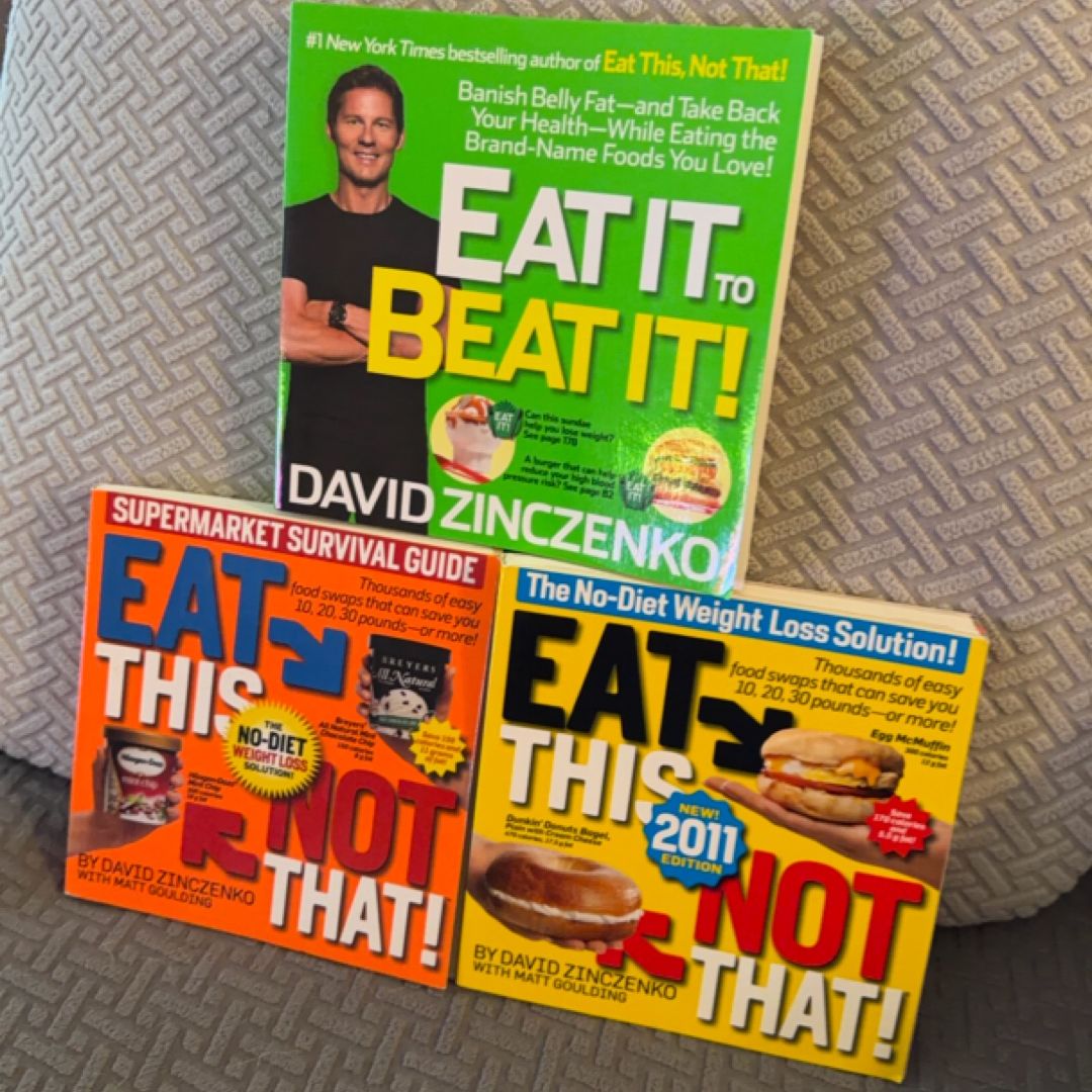 Eat This, Not That! 3-Book Bundle